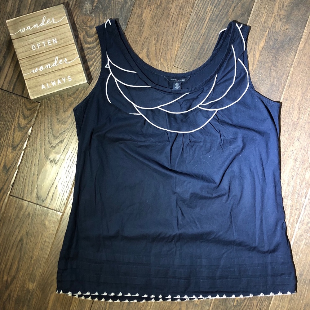 Tommy Hilfiger Navy Summer Top